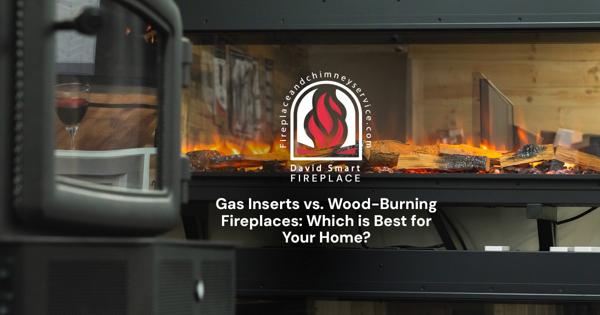 modern fireplace with decorative flames behind a glass front.