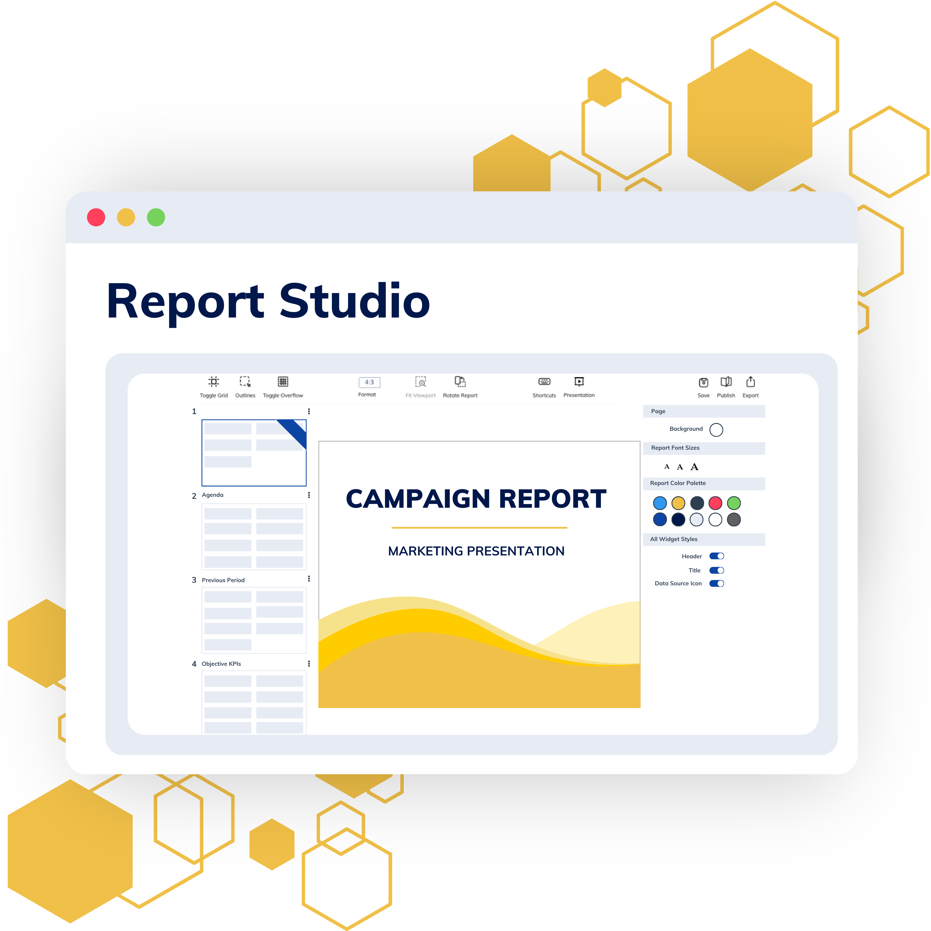 TapClicks Report Studio