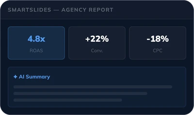 SmartSlides Agency Report