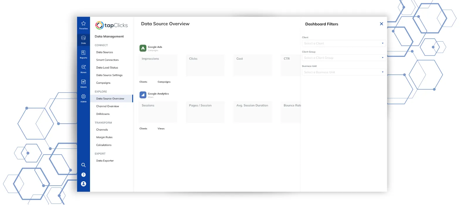 Flexible Filtering Visualization