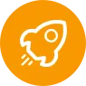 Startup Program - Rocketship Icon