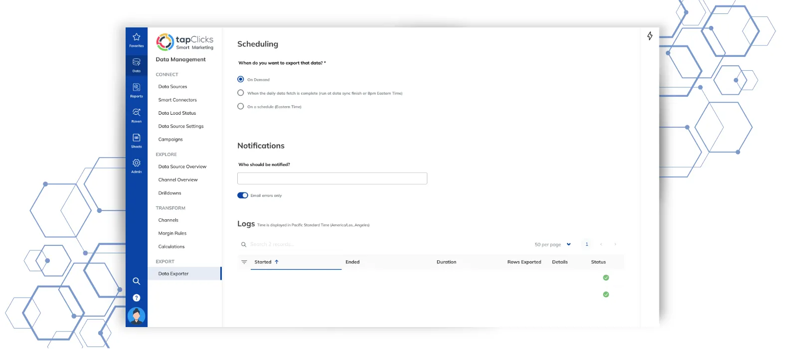 Automated Delivery Visualization