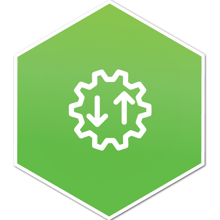 Push connector logo