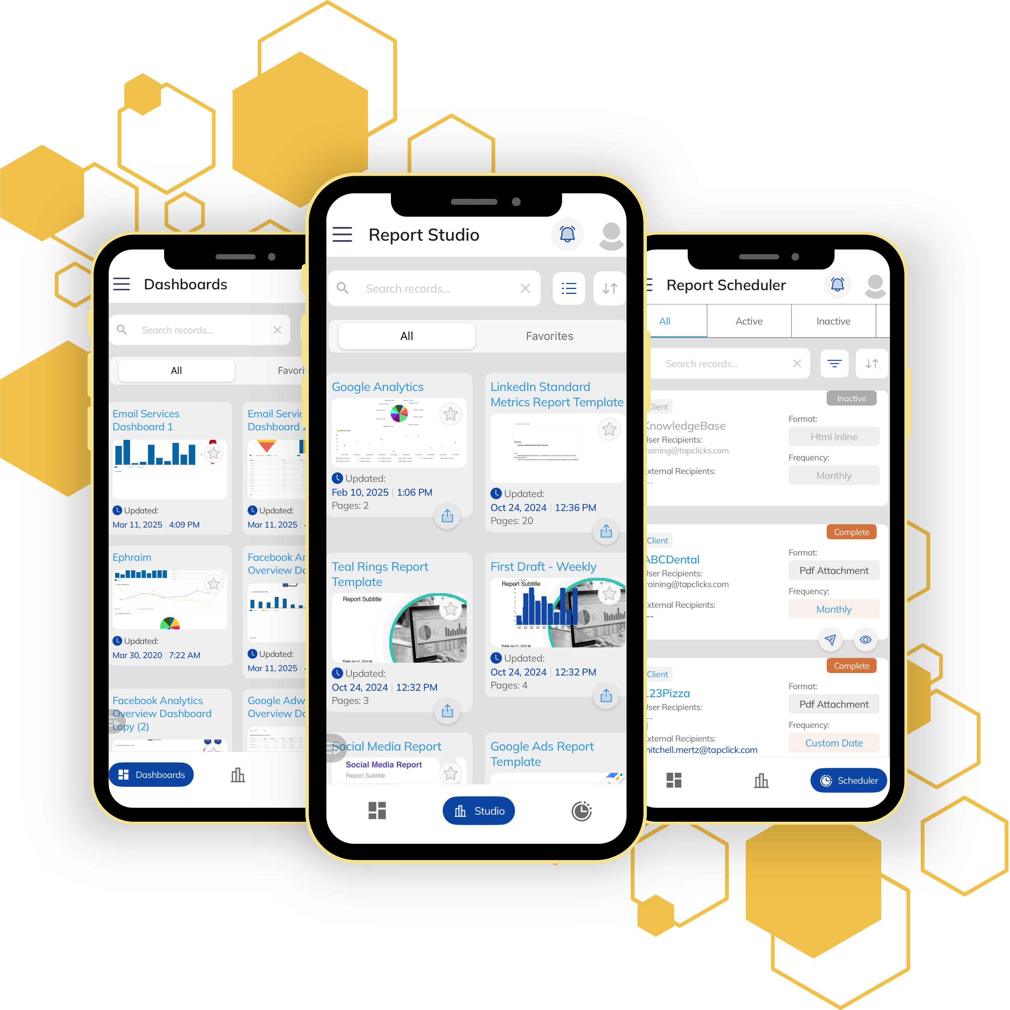 TapReports Mobile App