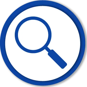 Magnifying glass icon