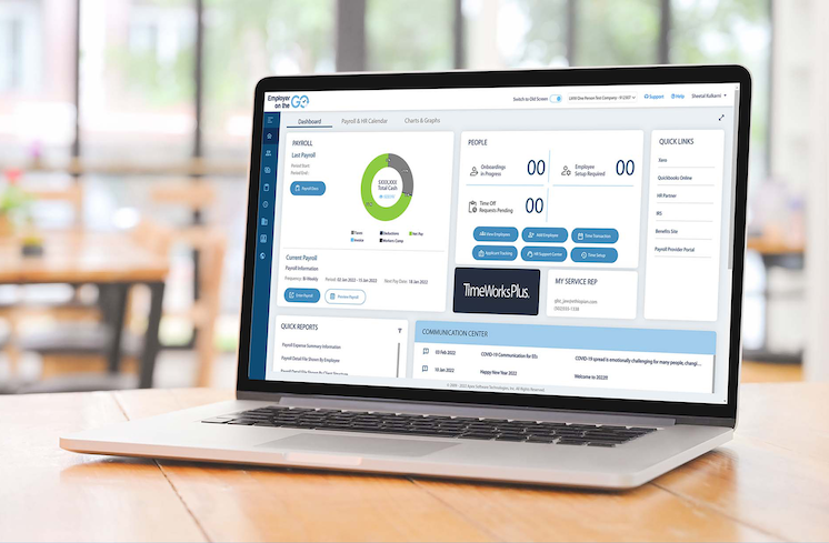 Apex Platform Desktop View