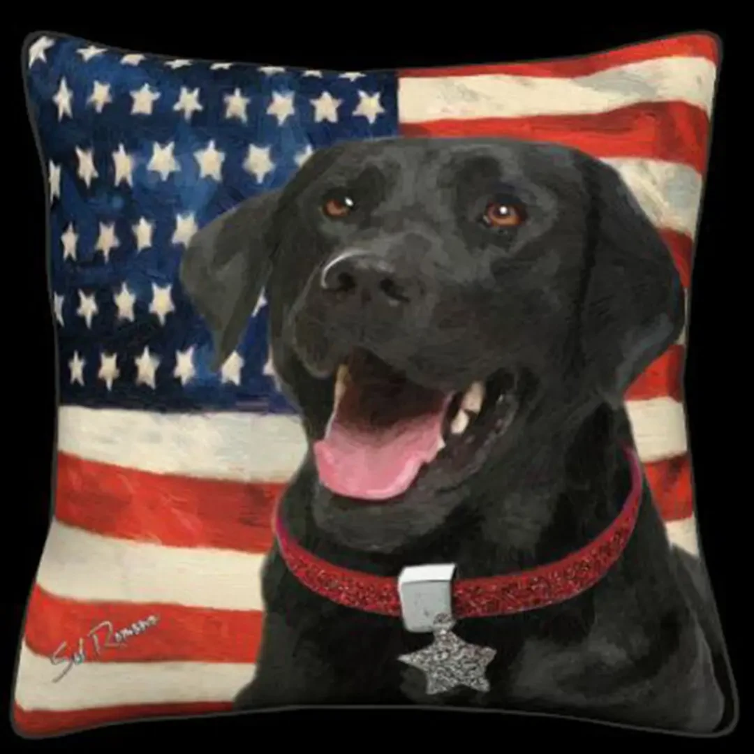 Black Lab - Flag