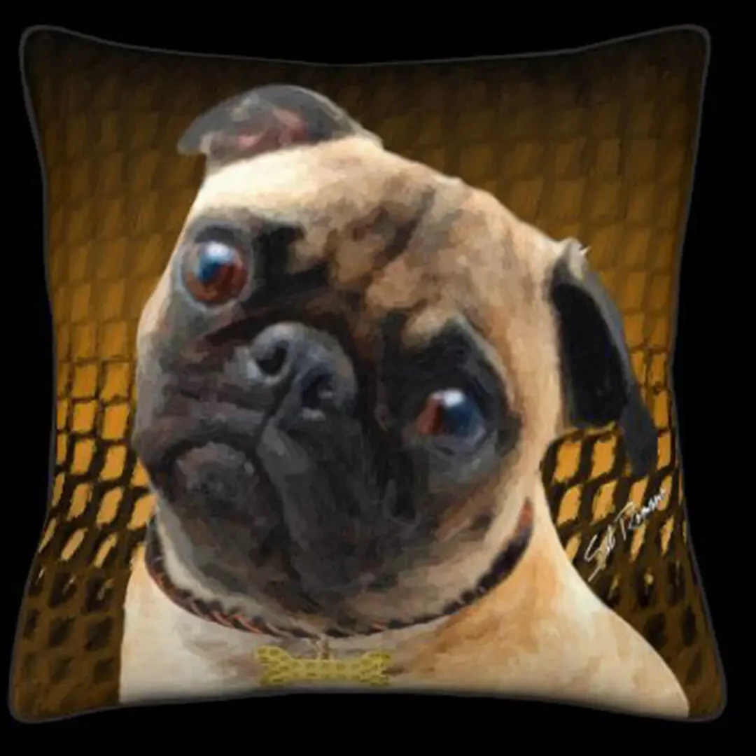 Pug - Black & Yellow