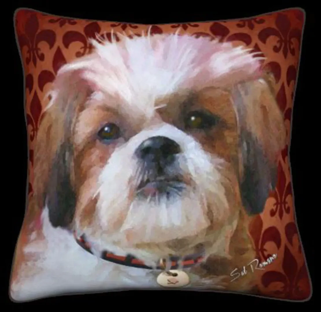 Shih-Tzu - Red & Orange