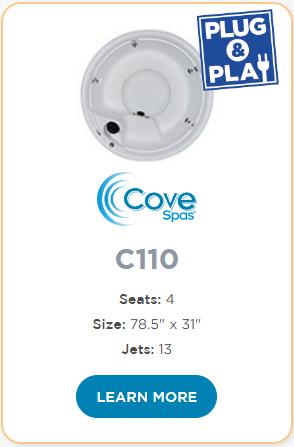 cove spas c110