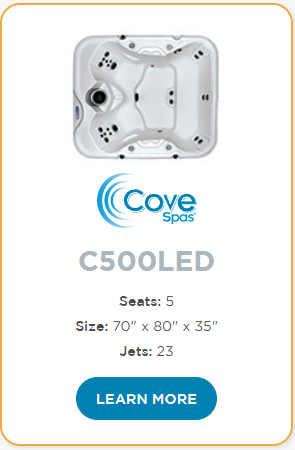 cove spas c500LED
