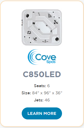cove spas c850LED