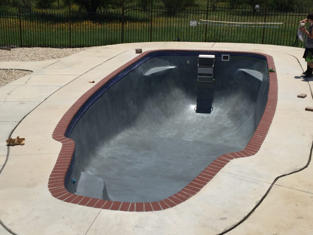 custom fiberglass marine coating two-toned