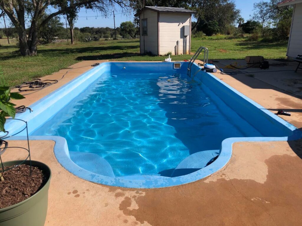 fiberglass pool marine coating torres blue