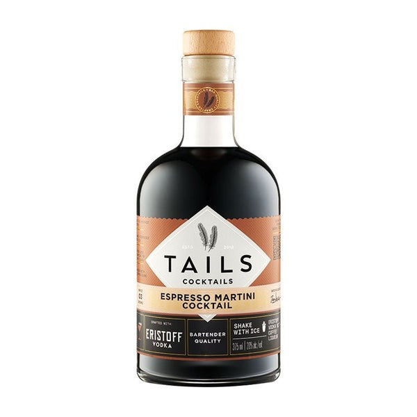 TAILS ESPRESSO MARTINI COCKTAILS BACARDI 375M