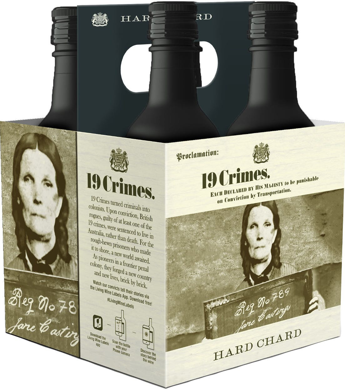 19 CRIMES HARD CHARDNY 4@187M
