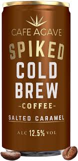 Café Agave Salted Caramel Spiked Cold Brew Coffee 187ml