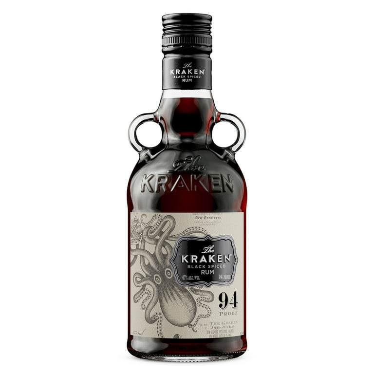 The Kraken Black Spiced Rum 94 Proof 375ml