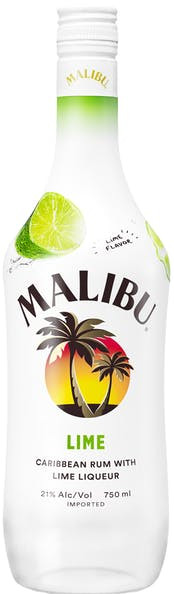 Malibu Lime Rum 1L