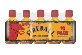 Fireball Cinnamon Whisky 10 Pack Sleeve 10 x 50ml
