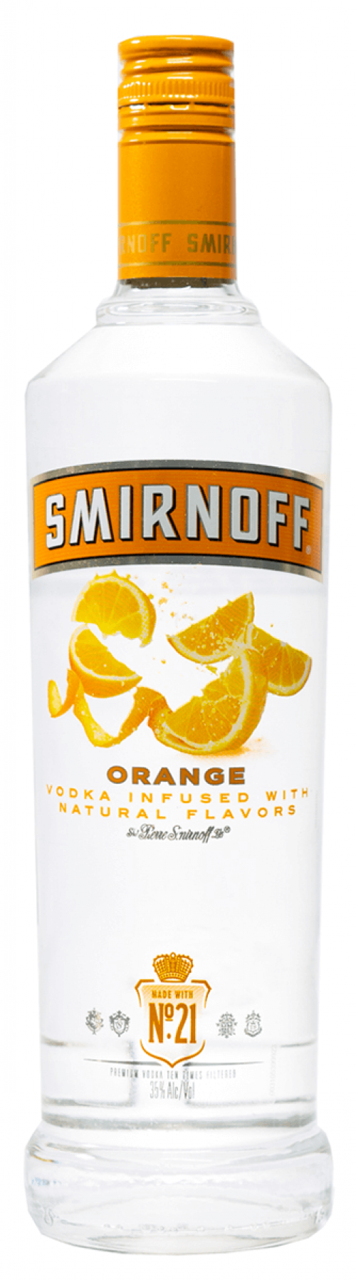 Smirnoff Orange Flavored Vodka 1L
