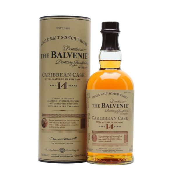 The Balvenie Caribbean Cask 14 Year Old Single Malt Scotch Whisky 750ml