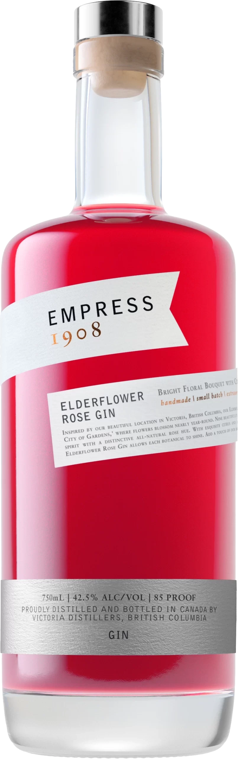 Empress 1908 Elderflower Rose Gin 750ml