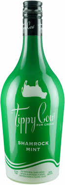 Tippy Cow Shamrock Mint Rum Cream 750ml