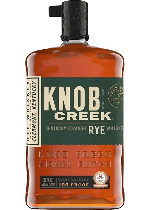 Knob Creek Kentucky Straight Rye Whiskey 100 Proof 750ml