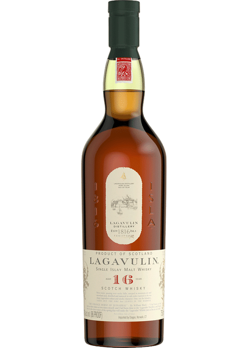 Lagavulin 16 Year Old Single Malt Scotch Whisky 750ml