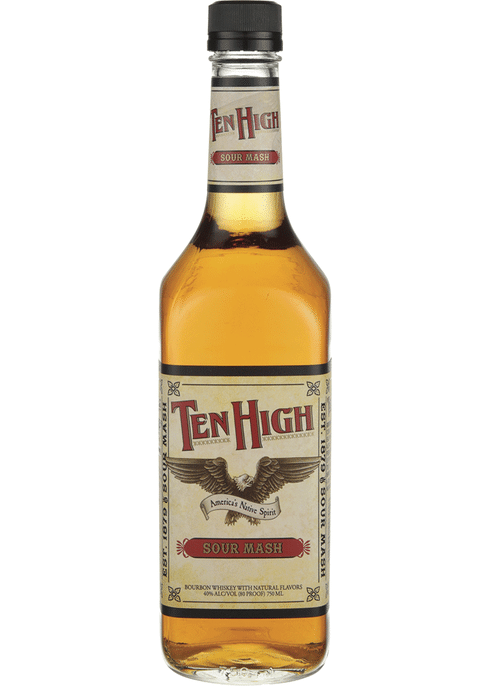 Ten High Kentucky Straight Bourbon Whiskey 1L