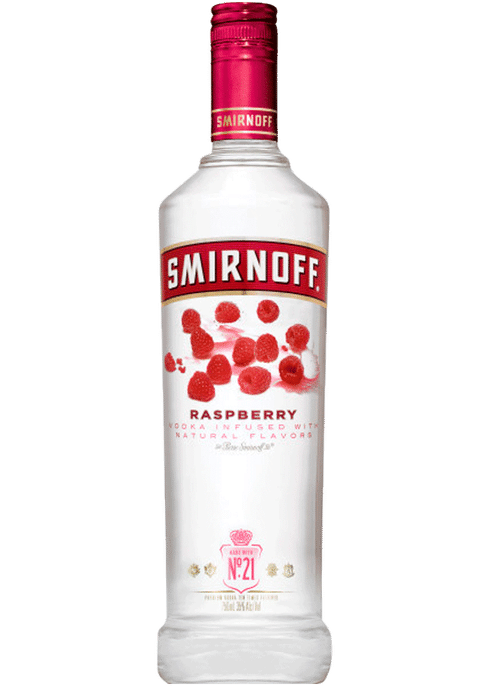 Smirnoff Raspberry Vodka 1L