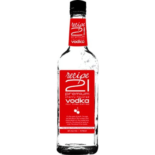 Recipe 21 Cherry Vodka 1L