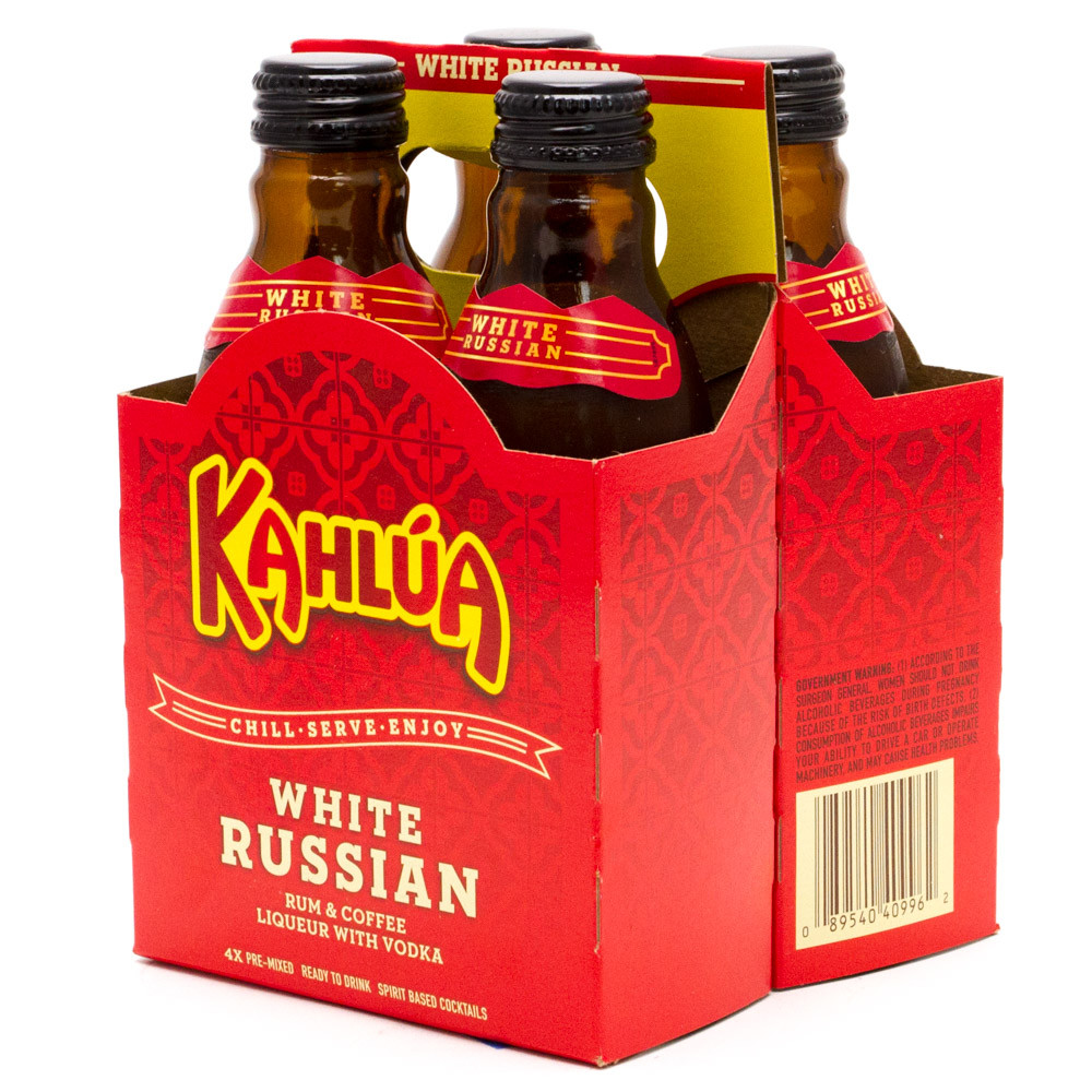 Kahlúa White Russian 4 Pack 200ml