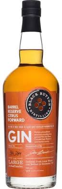 Black Button Barrel Gin Cask Strength 750ml