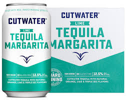Cutwater Tequila Margarita 4 Pack 12oz Cans