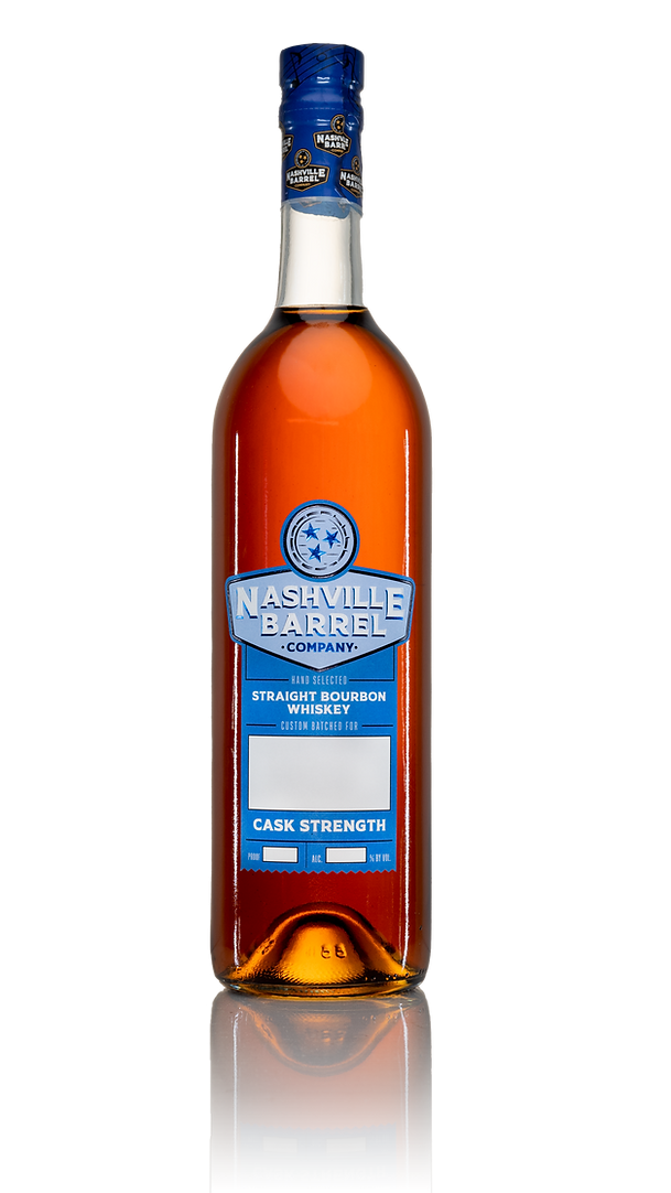 Nashville Barrel Company Cask Strength Bourbon Whiskey 750ml