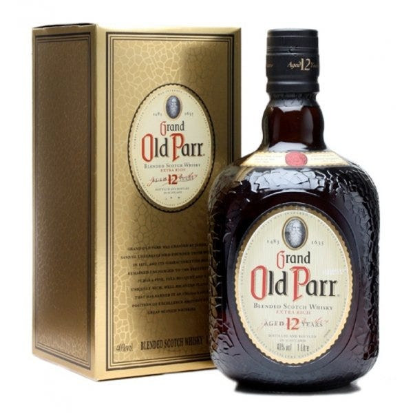 Grand Old Parr 12 Year Old Blended Scotch Whisky 750ml