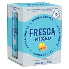 Fresca Mixed Vodka Spritz 4 Pack 355ml
