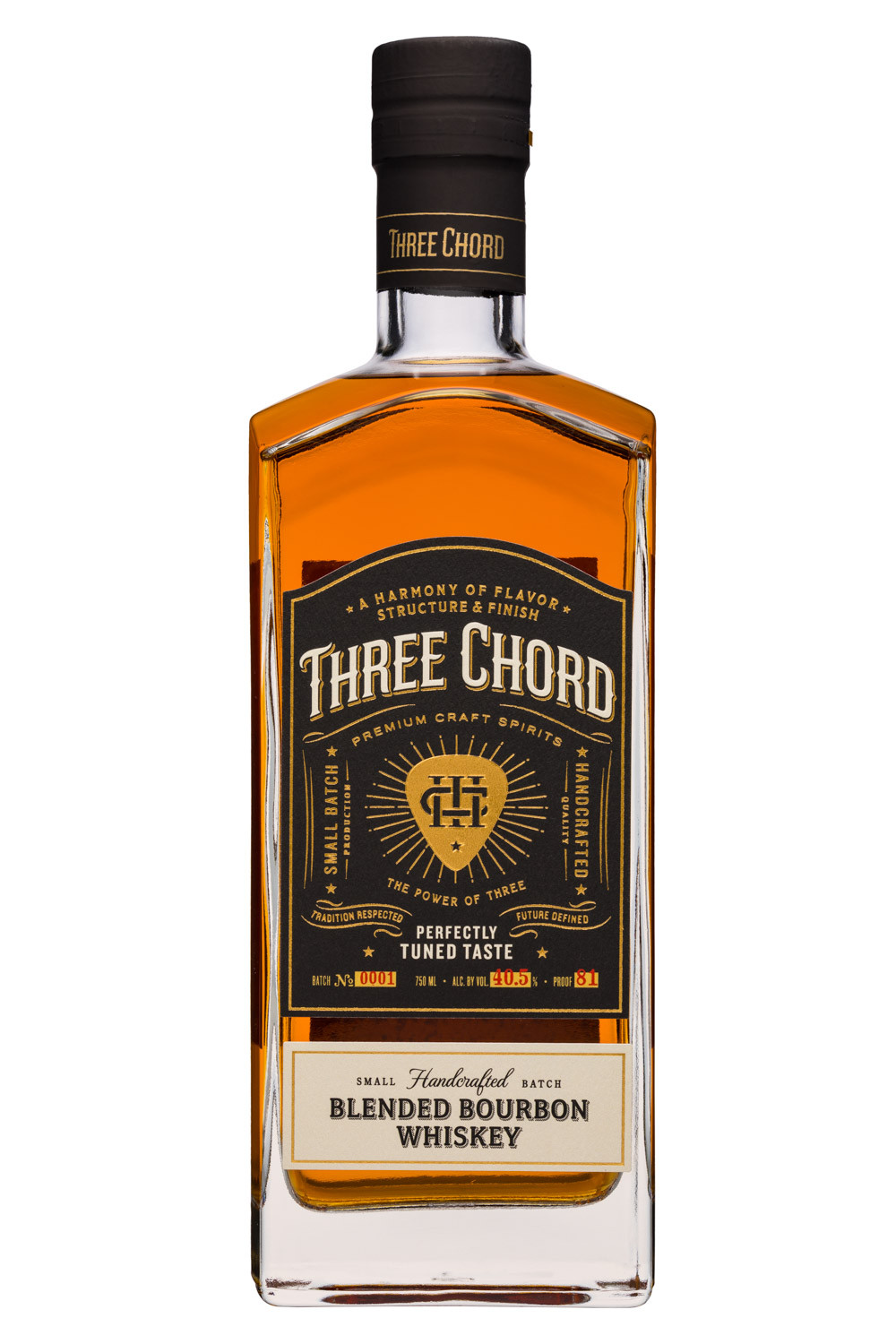 Three Chord Bourbon Whiskey 750ml