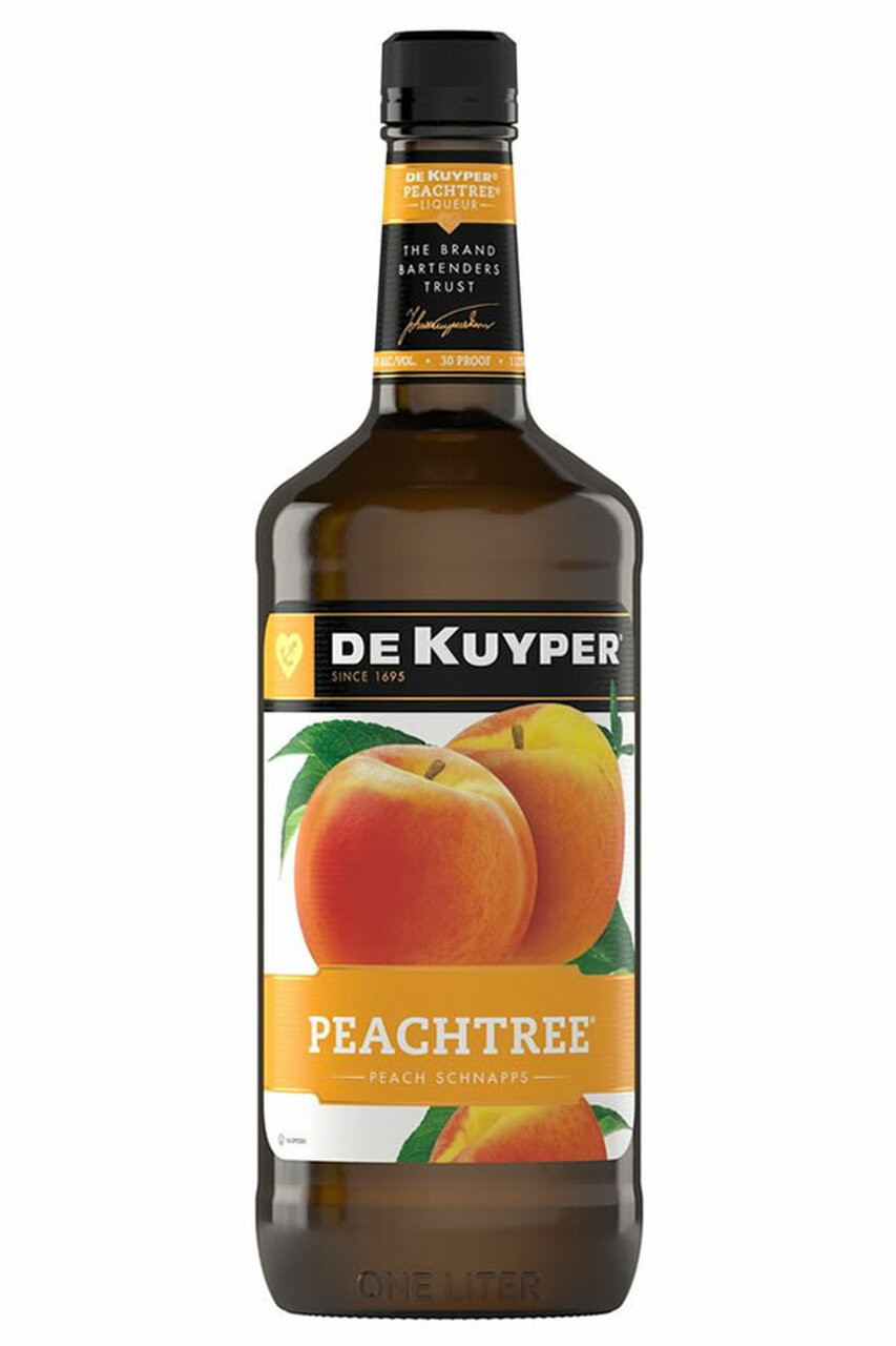 DeKuyper Peachtree Schnapps Liqueur 1L