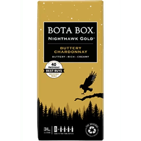 Bota Box Nighthawk Gold Buttery Chardonnay 3L