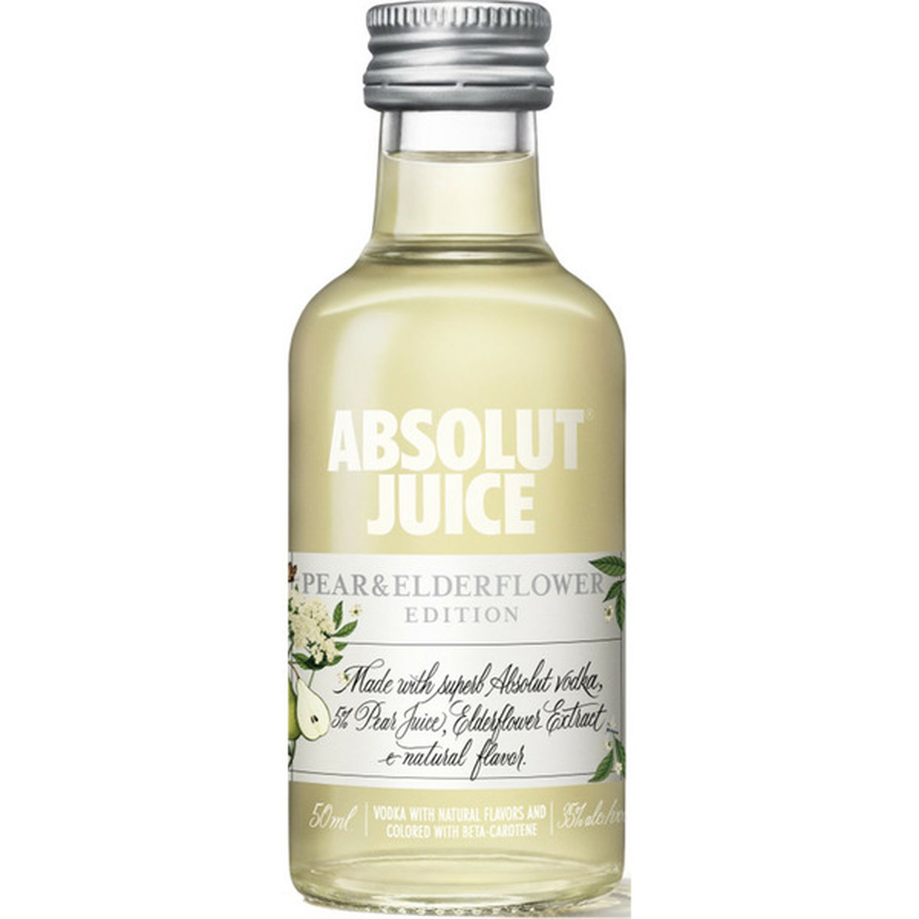 Absolut Juice Pear & Elderflower 50ml