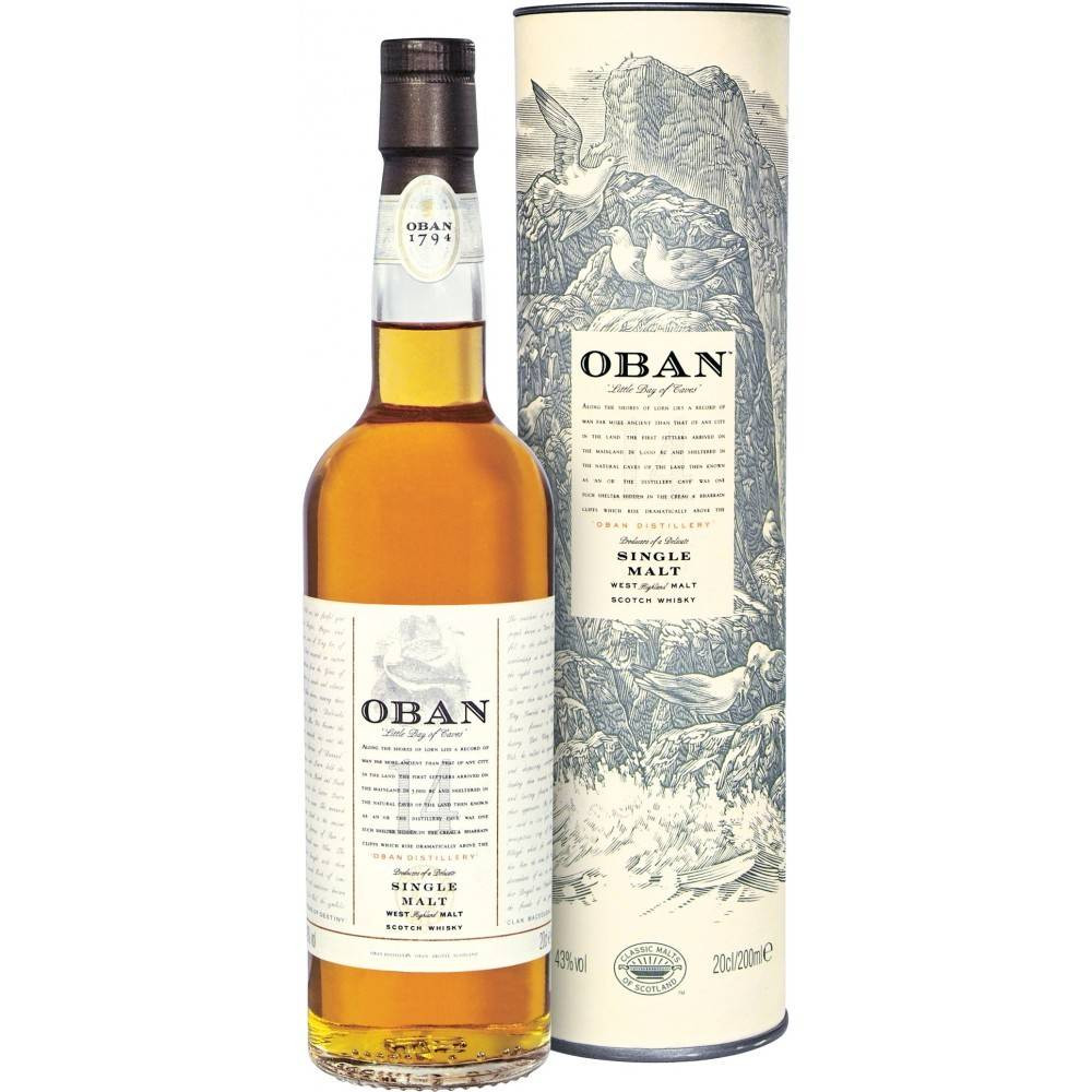 Oban 14 Year Old Single Malt Scotch Whisky 750ml