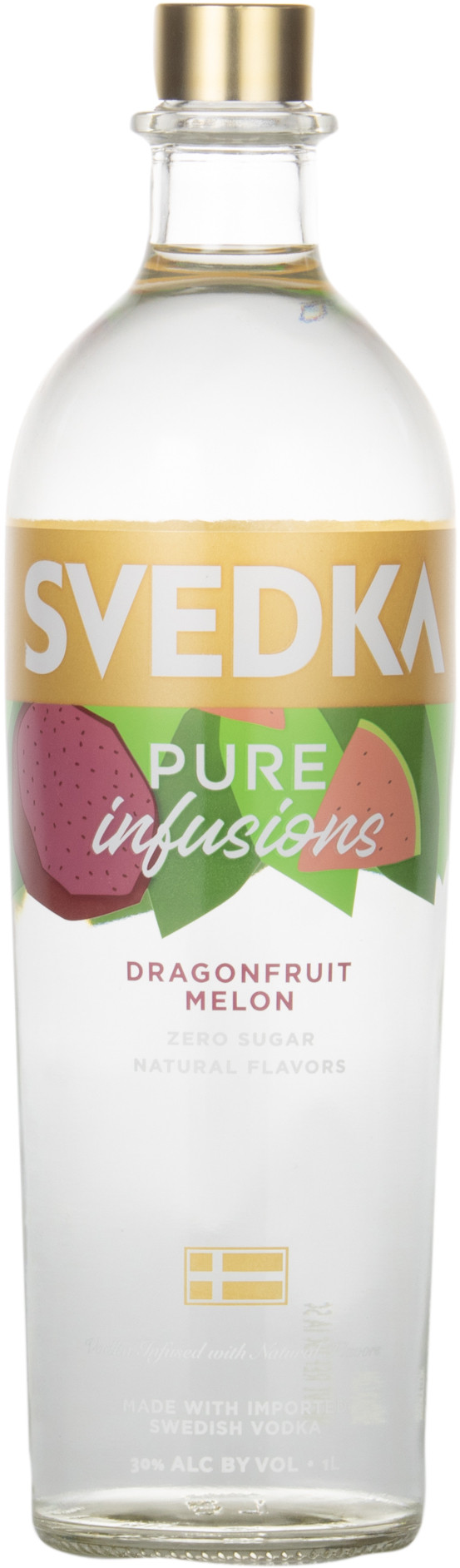 Svedka Pure Infusions Dragonfruit Melon Vodka 1L