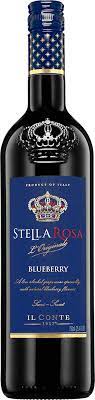 Stella Rosa Blueberry Semi-Sweet Semi-Sparkling Wine 750ml