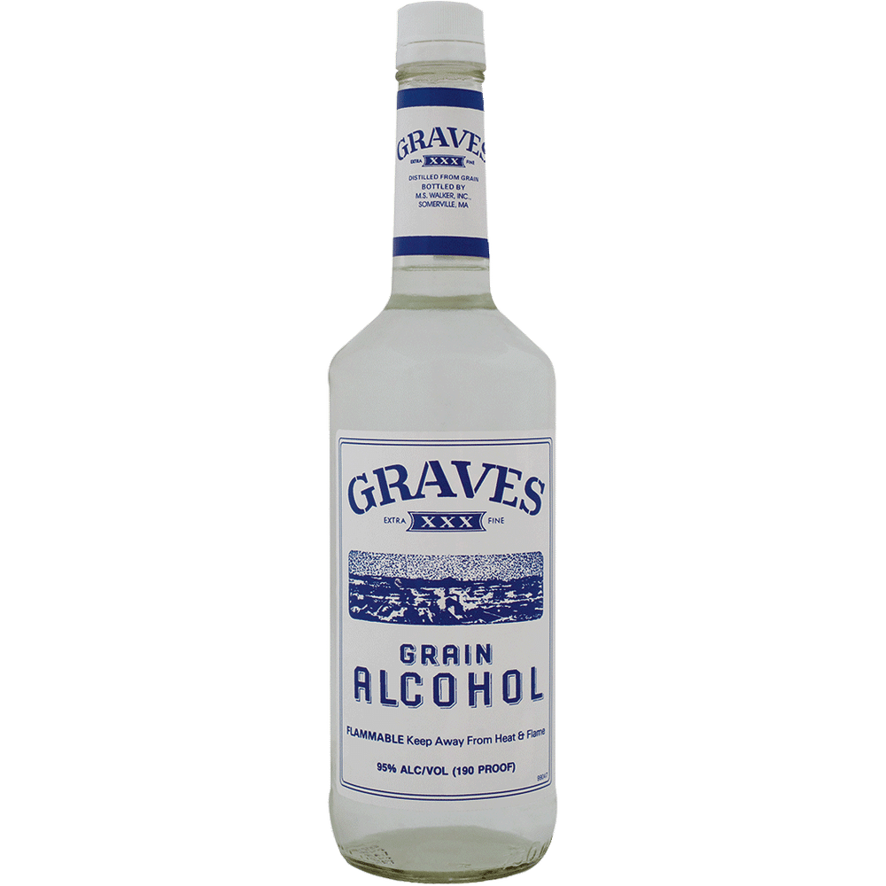 Graves Grain Alcohol 190 Proof 750ml