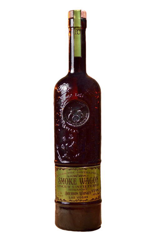 Smoke Wagon Uncut Unfiltered Straight Bourbon Whiskey 750ml