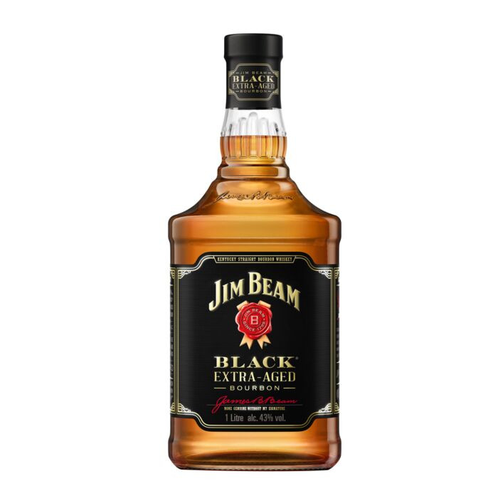 Jim Beam Black Kentucky Straight Bourbon Whiskey 1L