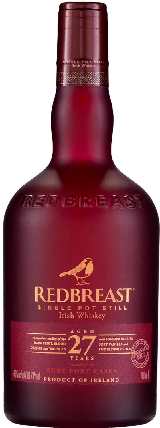 Redbreast 27 Year Old Single Pot Still Irish Whiskey 750ml